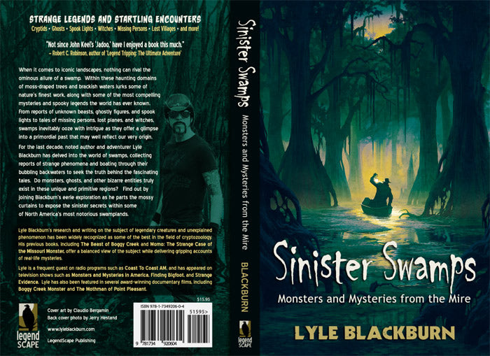 Sinister Swamps Book (signed)