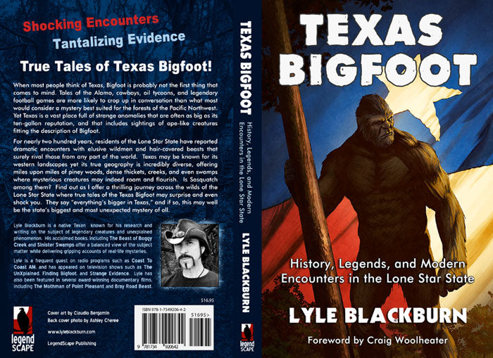 Texas Bigfoot Book (signed)